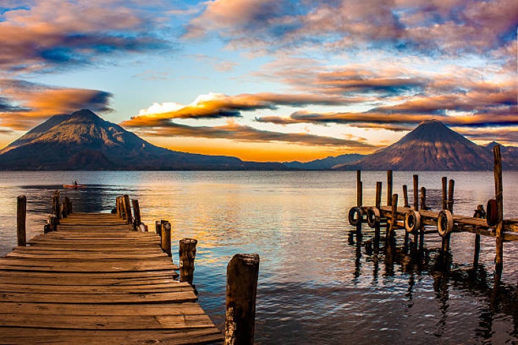Atitlán Gölü, Guatemala