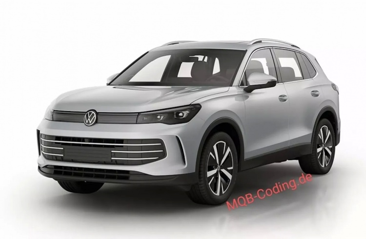2024 Volkswagen Tiguan Kamuflajsız İlk Kez Görüntülendi