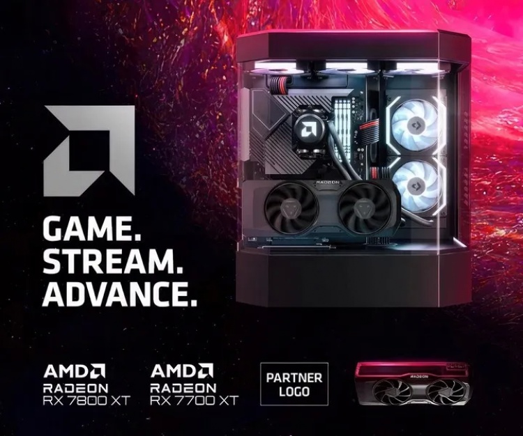 AMD RX 7800 XT ve RX 7700 XT Tanıtım Görselleri Ortaya Çıktı