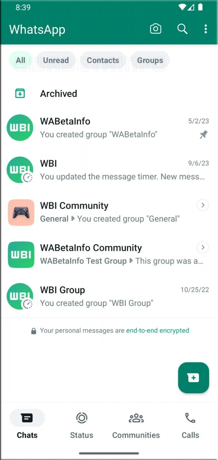 WhatsApp, Grup Sohbetlerinizi Filtreleme Özelliği Getiriyor