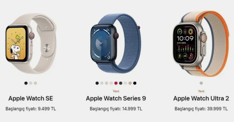 Apple Watch Series 9 ve Watch Ultra 2'nin Türkiye Fiyatı Resmi Olarak Açıklandı!