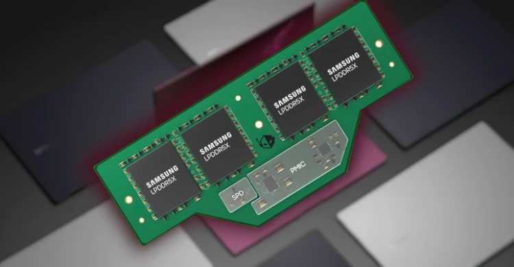Samsung, Dünyanın İlk LPCAMM Belleğini Tanıttı:  Yüzde 60 Daha Küçük Alanda 128GB Kapasite!