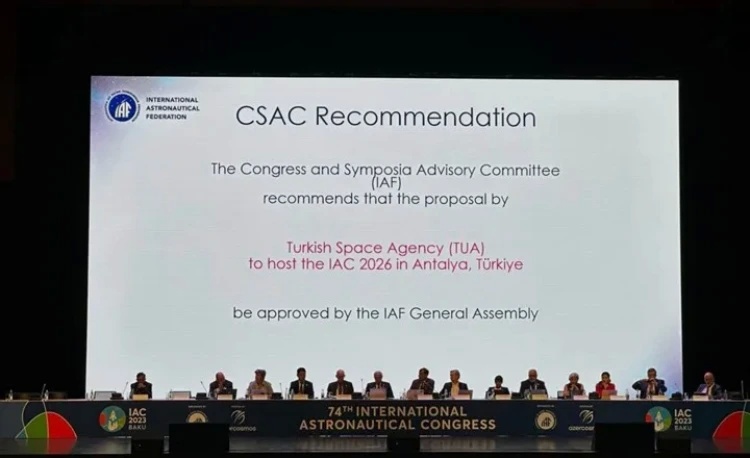 2026 Uluslararası Uzay Kongresi, Türkiye'de Gerçekleştirilecek!