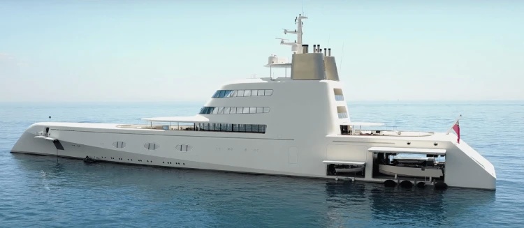 Motor Yacht A: Modern Deniz Mimarlığının Starck Tasarımıyla Buluşması