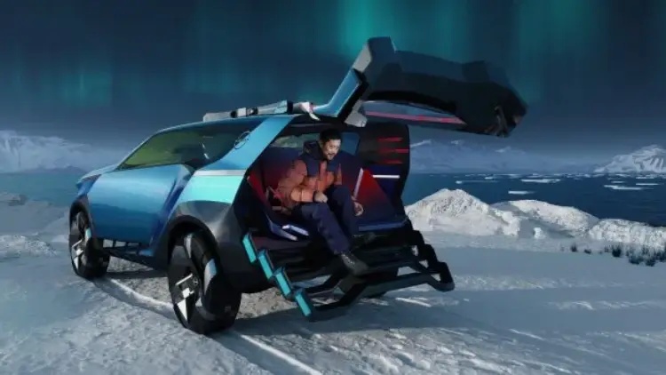 180 Derece Dönebilen Arka Koltuklarıyla Nissan Hyper Adventure Tanıtıldı