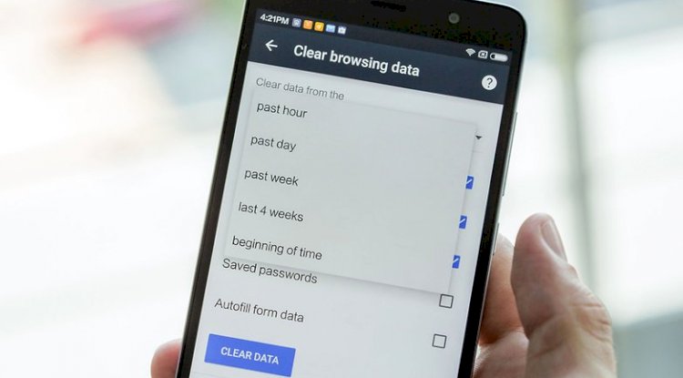 Tarama verilerinizi Android için Chrome'da yalnızca birkaç dokunuşla temizleyin.