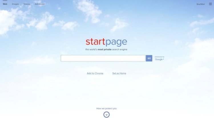 StartPage Arama Motoru
