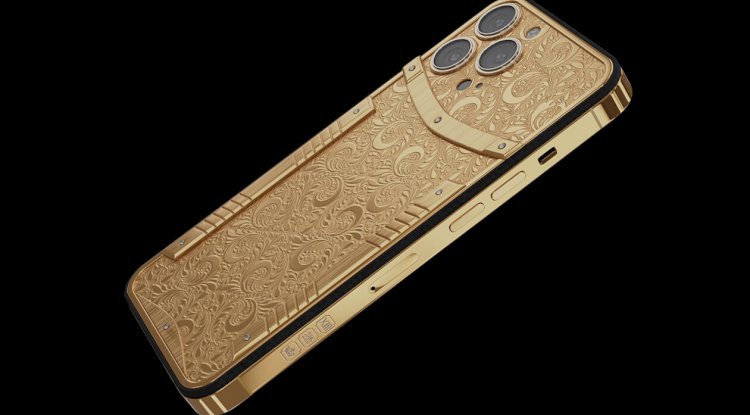 Honorable mention - Caviar iPhone 13 Pro Victory Pure Gold