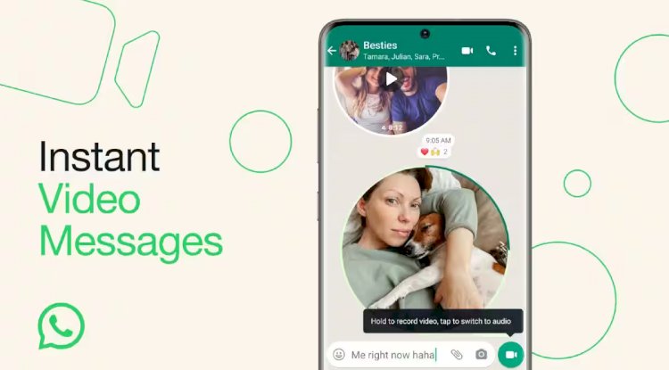 Anlık Video Mesajları WhatsApp'a Geliyor