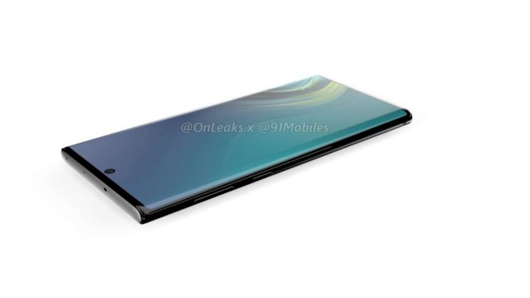Galaxy Note 10 tasarımı ortaya çıktı!