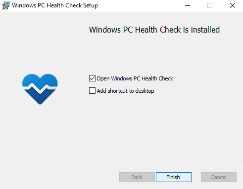 Windows Insider Preview PC Sistem Durumu Denetimi Uygulaması