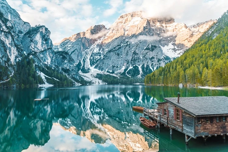 Braies Gölü, İtalya