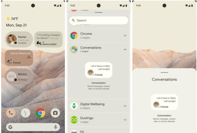 Android 12 Görüntüleri Ortaya Çıktı