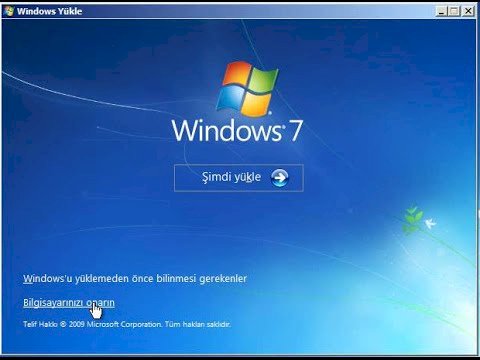 ekstra yazilim olmadan windows 7 icin usb kurulum diski nasil yapilir552