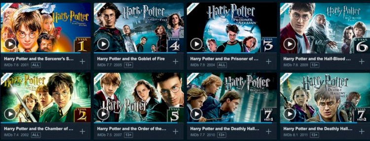 Harry Potter Filmlerini Sırayla İzleme