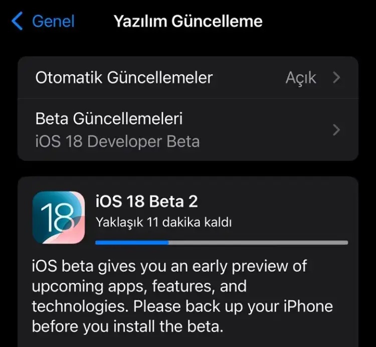 iOS 18 Beta 2: Yenilikler ve Güncellemeler