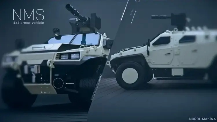 Nurol Makina, Estonya'ya 100 adet NMS 4x4 (YÖRÜK) aracı satışı için anlaştı!