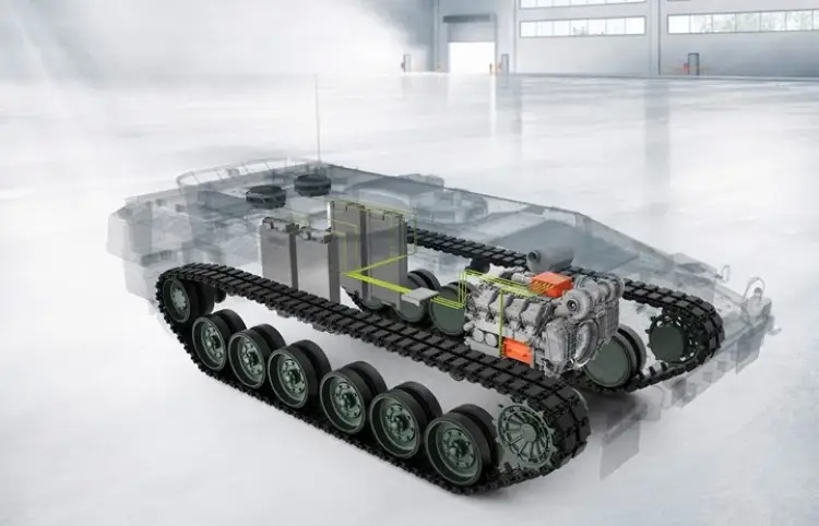 Rolls-Royce'tan Hibrit Motorlu Gizli Tank: Geleceğin Orduları!