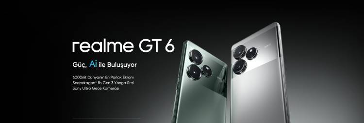 Realme GT6 Türkiye Pazarında: 39.999 TL Fiyatla Satışta