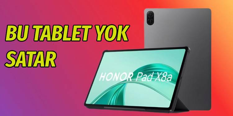 Bütçe Dostu Honor Pad X8a Tanıtıldı: Özellikleri Neler?